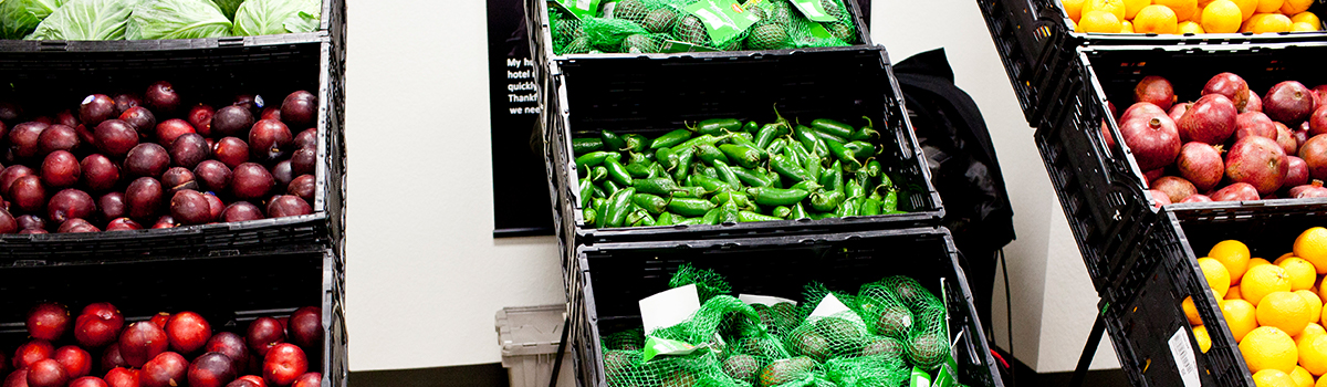 Food Resource Center Produce Banner