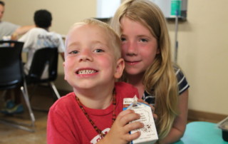 A graphic depicting the Regional Food Bank's Summer Feeding Program