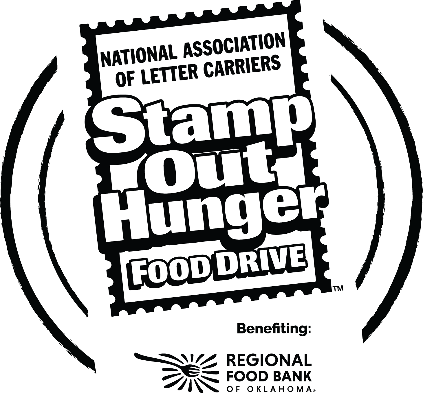 Stamp Out Hunger Food Drive Graphic