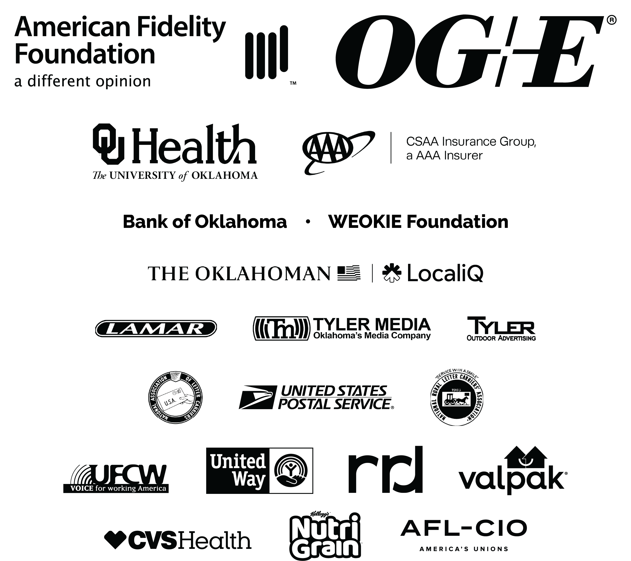 FY26 Stamp Out Hunger Sponsors