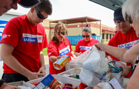 Stamp Out Hunger CSAA-AAA Volunteers