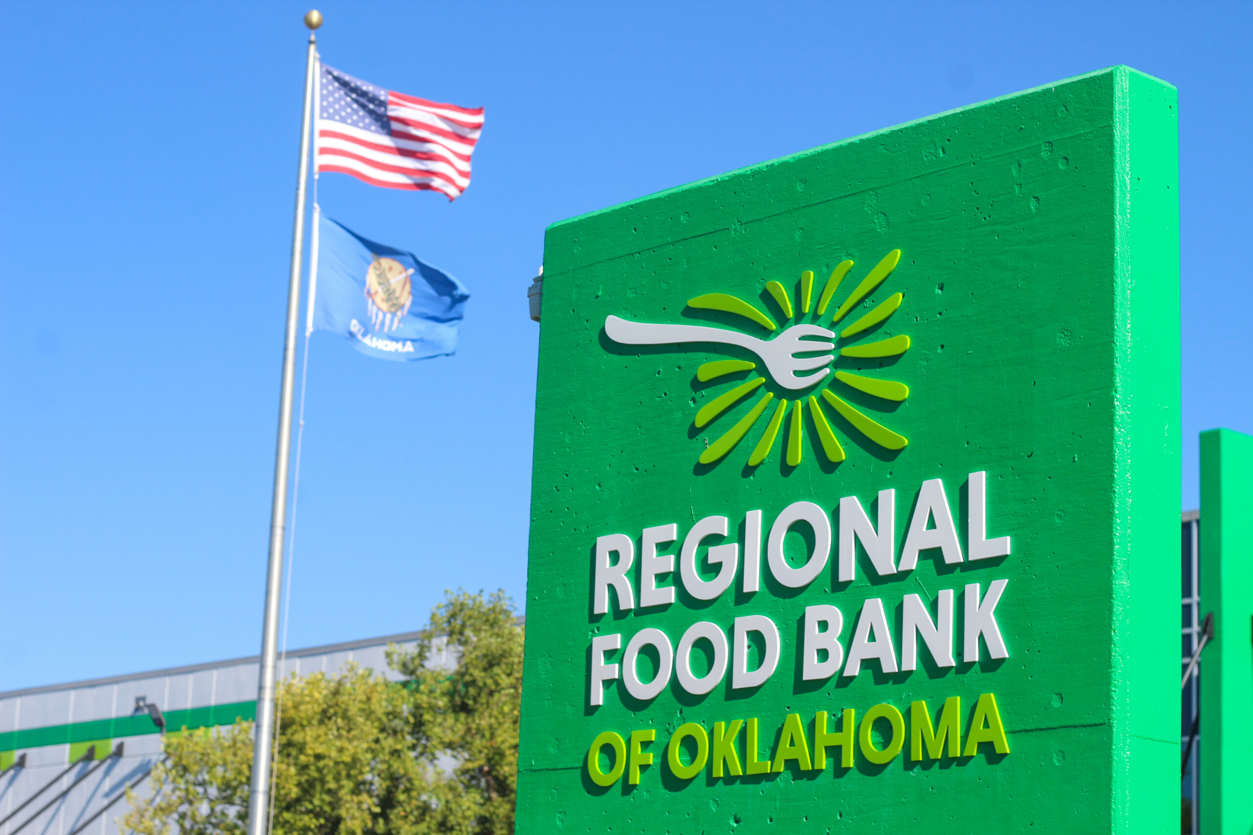 Regional Food Bank Monument Sign