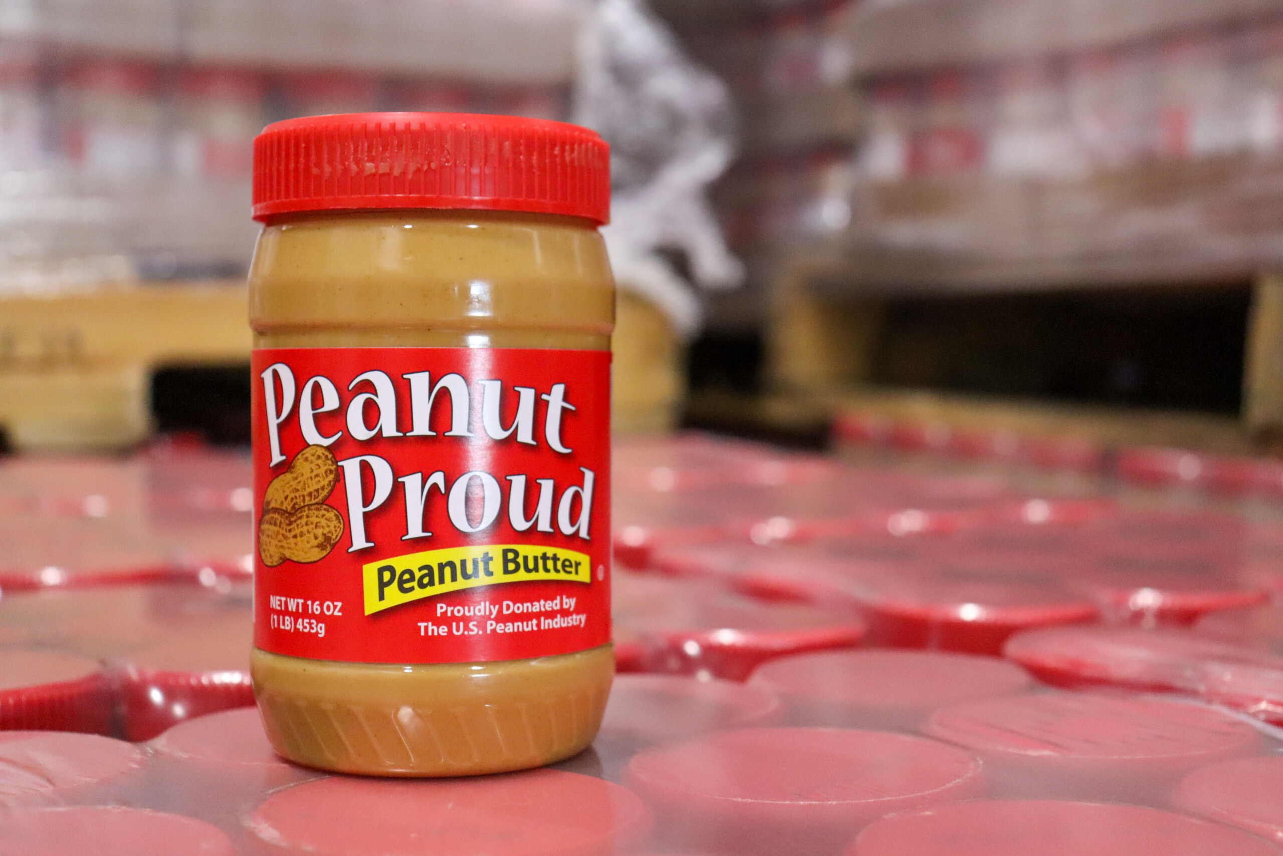 Oklahoma Peanut Commission Peanut Butter Donation